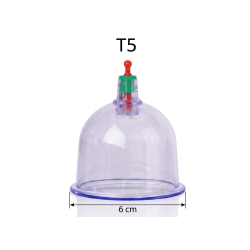 Lot de 100 Ventouses Hijama Taille 5 – 6 cm Professionnelles