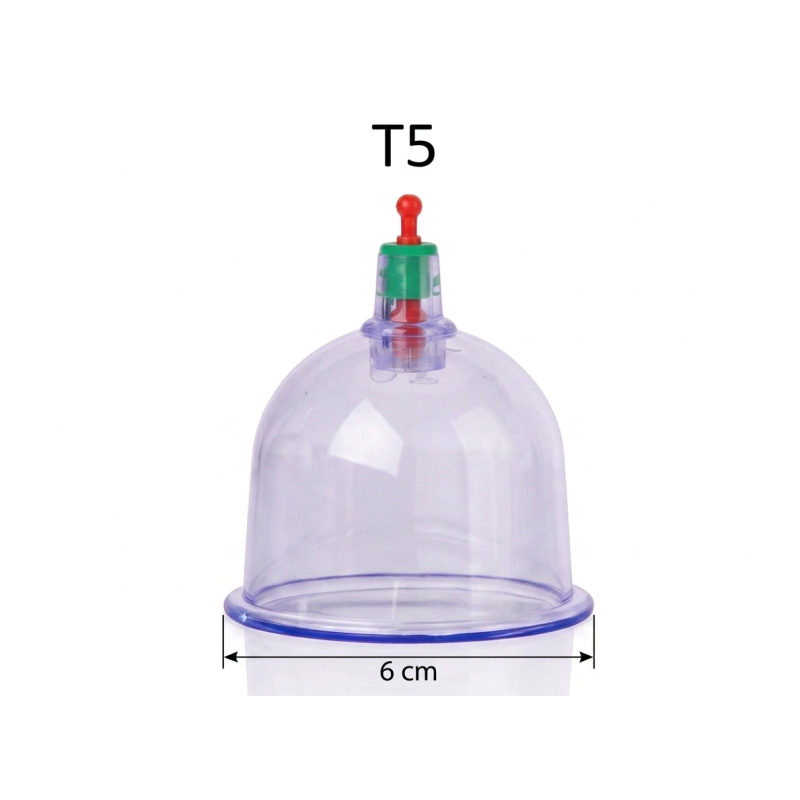 Lot de 100 Ventouses Hijama Taille 5 – 6 cm Professionnelles