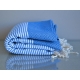 Serviette Fouta plate Bleu Grec 100% coton grossiste