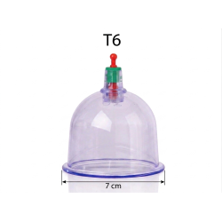 Lot de 100 Ventouses Hijama Taille 6 – 7 cm Professionnelles