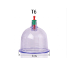 Lot de 100 Ventouses Hijama Taille 6 – 7 cm Professionnelles