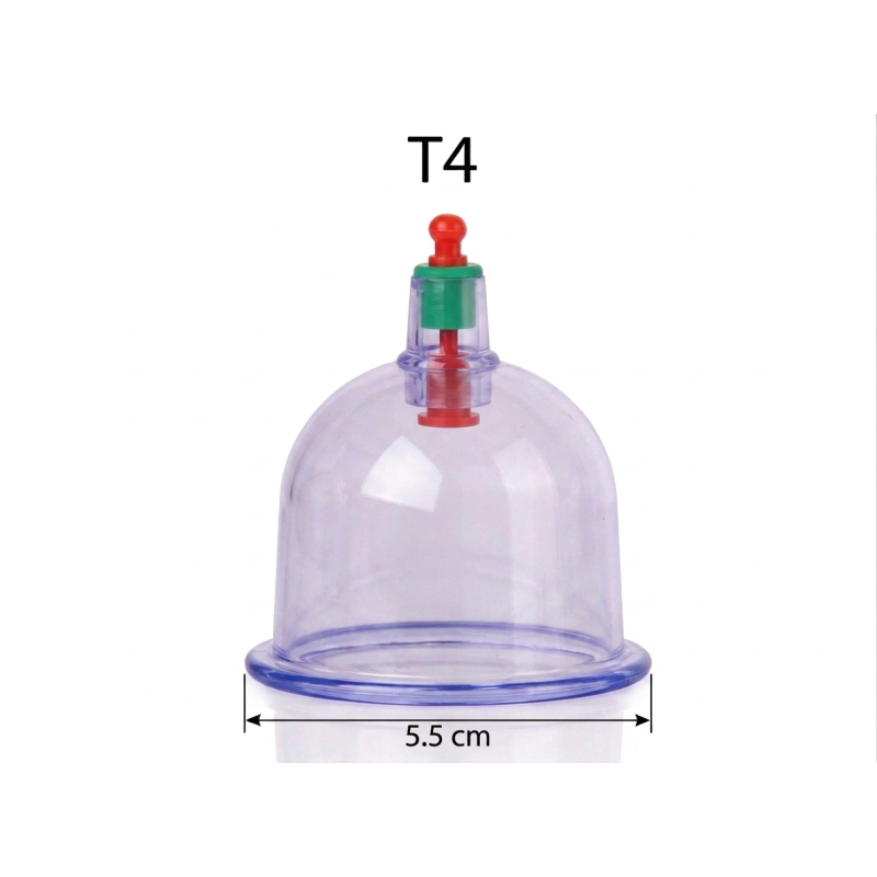 Lot de 100 Ventouses Hijama Taille 4 – 5,2 cm Professionnelles
