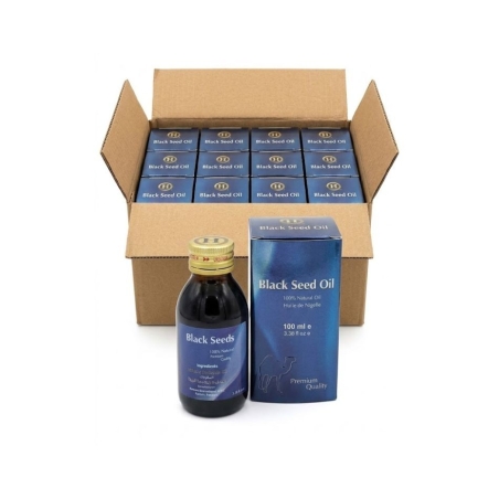 Lot de 12 Huile de Nigelle Hemani 100 ml | Habba Sawda