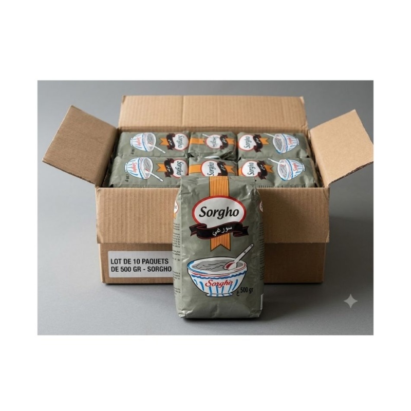 Farine de Sorgho 500 g | Haute Qualité Traditionnelle