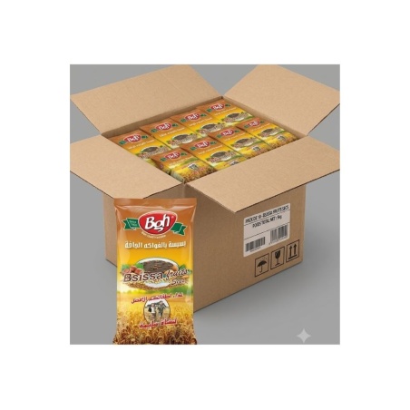 Lot de 10 Bsissa Fruits Secs BGH 500 g | Tunisie